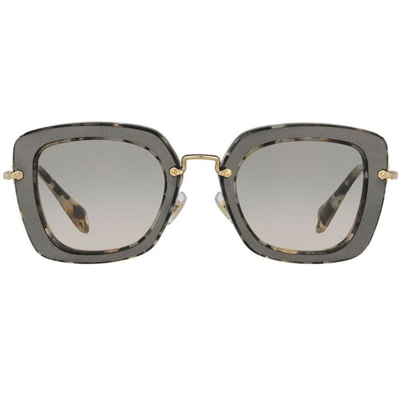 Miu Miu Sunglasses Tiger Print/Marble White Black - Picture 2 of 4